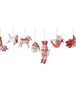 Felt Poodle Ornament