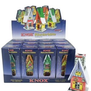 Knox Metal Incense House Assorted Houses?