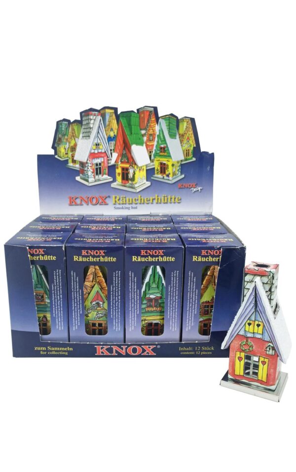 Knox Metal Incense House Assorted Houses?