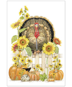 Fence Turkey Bagged Towel