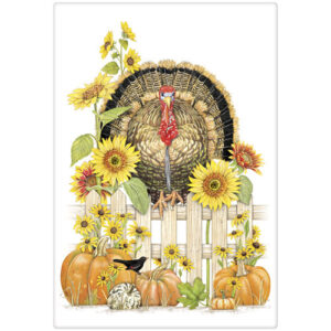 Fence Turkey Bagged Towel