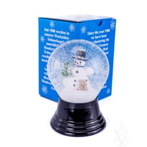 Perzy Snowglobe ? Snowman with Teddy