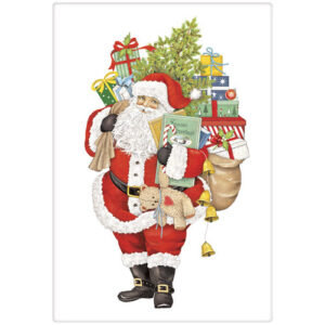 Santa Presents Bagged Towel