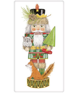 Forest Nutcracker Bagged Towel