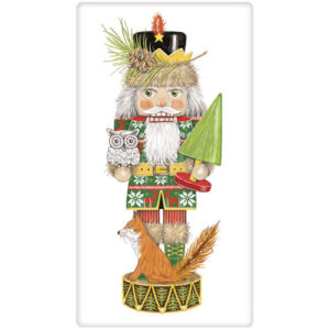 Forest Nutcracker Bagged Towel