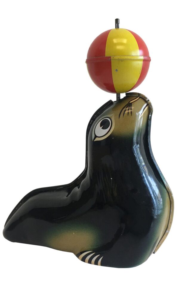 Collectible Tin Toy Seal