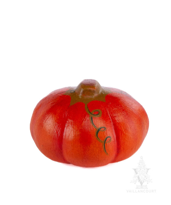 Tiny Fall Pumpkin with Vine