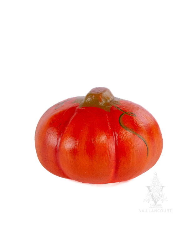 Tiny Fall Pumpkin with Vine