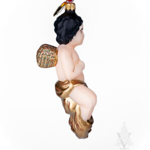 Neapolitan Angel with Black Hair