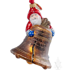 Santa with Liberty Bell