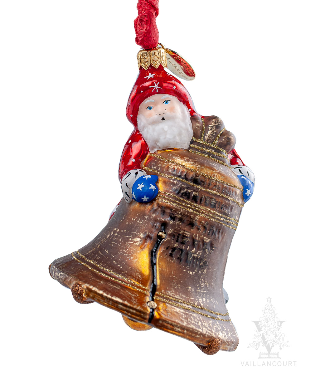 Santa with Liberty Bell