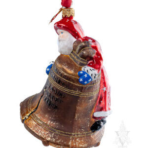Santa with Liberty Bell