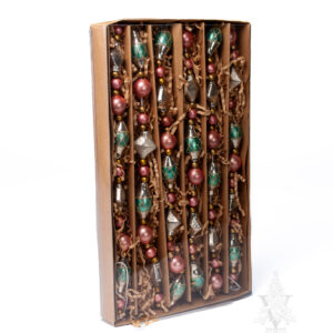 Vintage Pastel Glass Garland