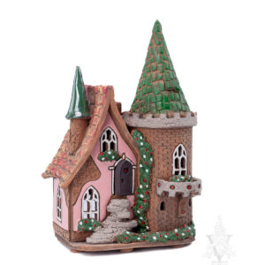 Keramik Fairy Tale Castle with Turret