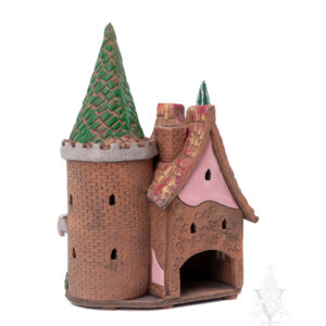 Keramik Fairy Tale Castle with Turret