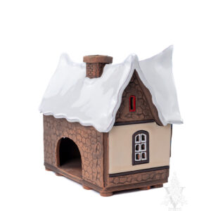 Keramik Snowy House