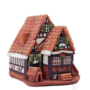 Keramik Tudor House with Dog House