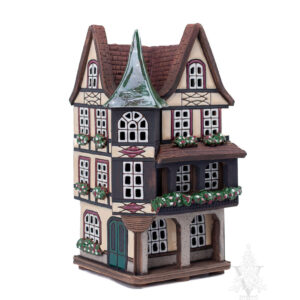 Keramik Tudor Style Shop with Green Roof