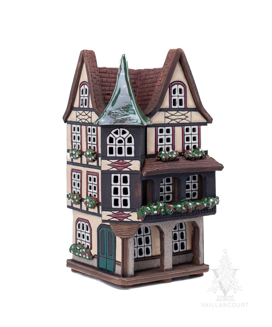 Keramik Tudor Style Shop with Green Roof