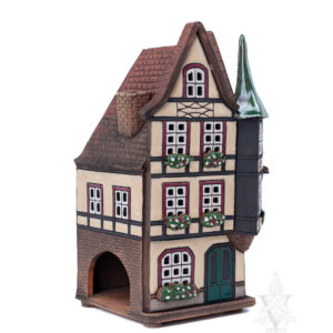 Keramik Tudor Style Shop with Green Roof