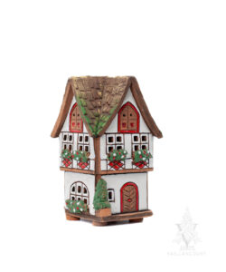 Keramik Red & White Half Timber