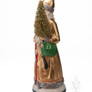 Commissioned Gold Father Christmas