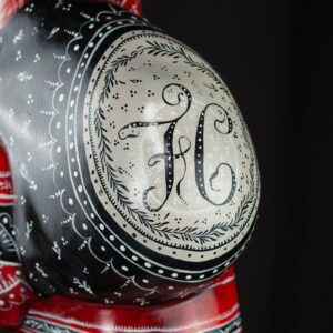 JCV Original, Hunched Gingerbread Santa (One of a Kind)