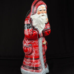 JCV Original, Hunched Gingerbread Santa (One of a Kind)