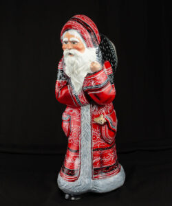 JCV Original, Hunched Gingerbread Santa (One of a Kind)