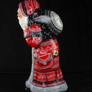 JCV Original, Hunched Gingerbread Santa (One of a Kind)