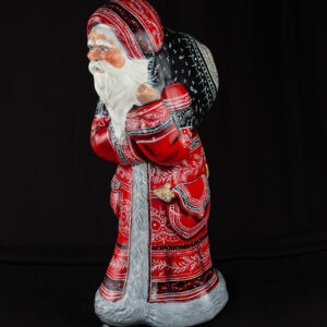 JCV Original, Hunched Gingerbread Santa (One of a Kind)
