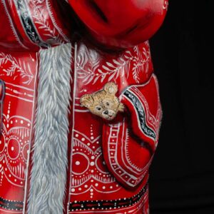 JCV Original, Hunched Gingerbread Santa (One of a Kind)