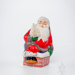 Starlight American Santa in Chimney