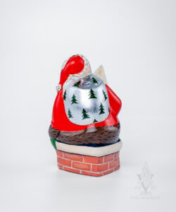 Starlight American Santa in Chimney