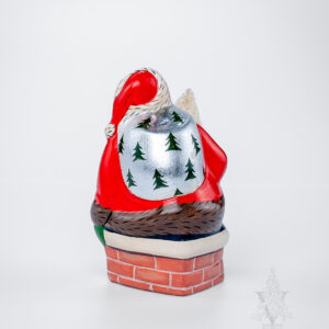 Starlight American Santa in Chimney