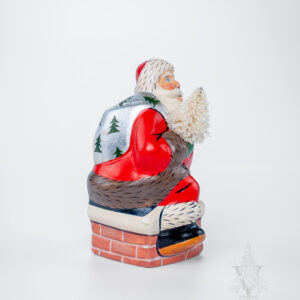 Starlight American Santa in Chimney