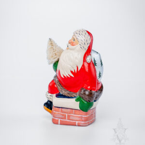 Starlight American Santa in Chimney
