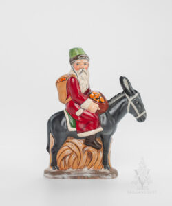 Santa With Oranges on Mule