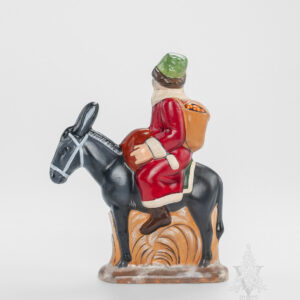 Santa With Oranges on Mule