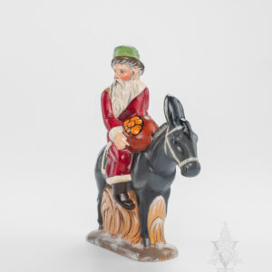 Santa With Oranges on Mule