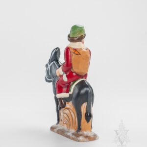 Santa With Oranges on Mule