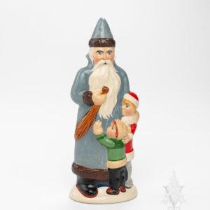 Father Christmas with Two Children
