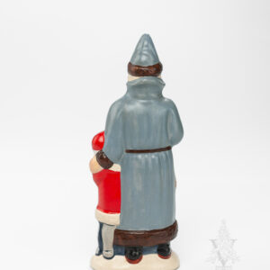 Father Christmas with Two Children