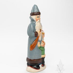 Father Christmas with Two Children