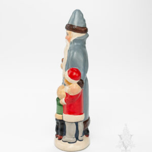 Father Christmas with Two Children