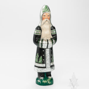 Black and Silver Tree Santa