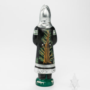 Black and Silver Tree Santa