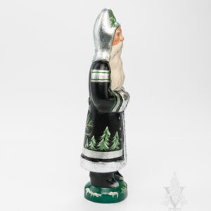 Black and Silver Tree Santa