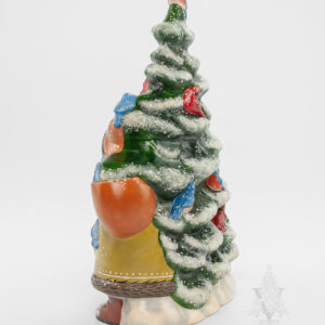 Santa With Tree of Birds