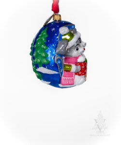 Jingle Balls™ Christmas Mice Sharing Hot Chocolate